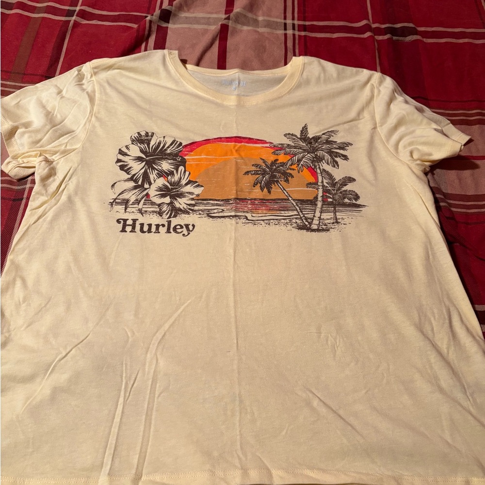 Hurley Light Yellow T-Shirt